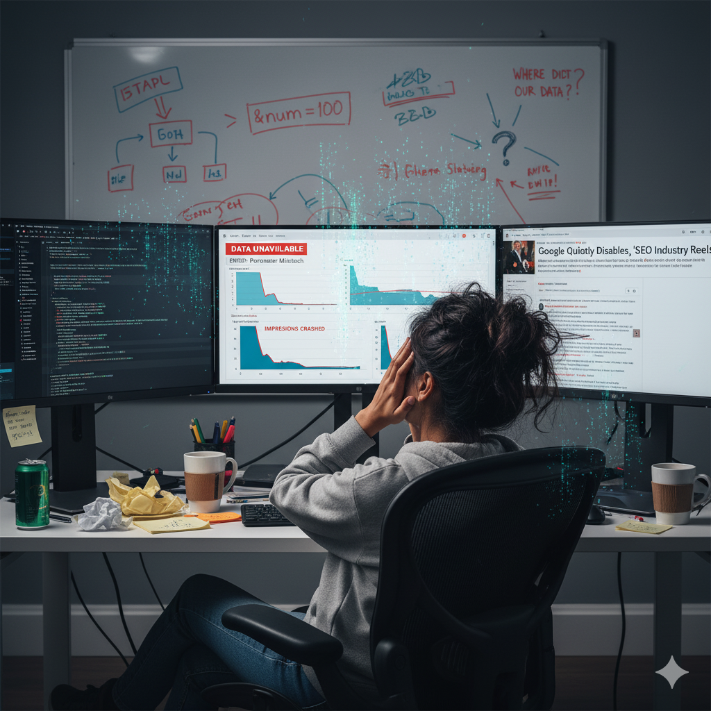 Google Disables Key Search Parameter, SEO Industry in Crisis