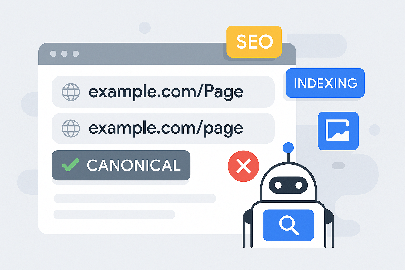 Google’s advice on canonicals they’re case-sensitive