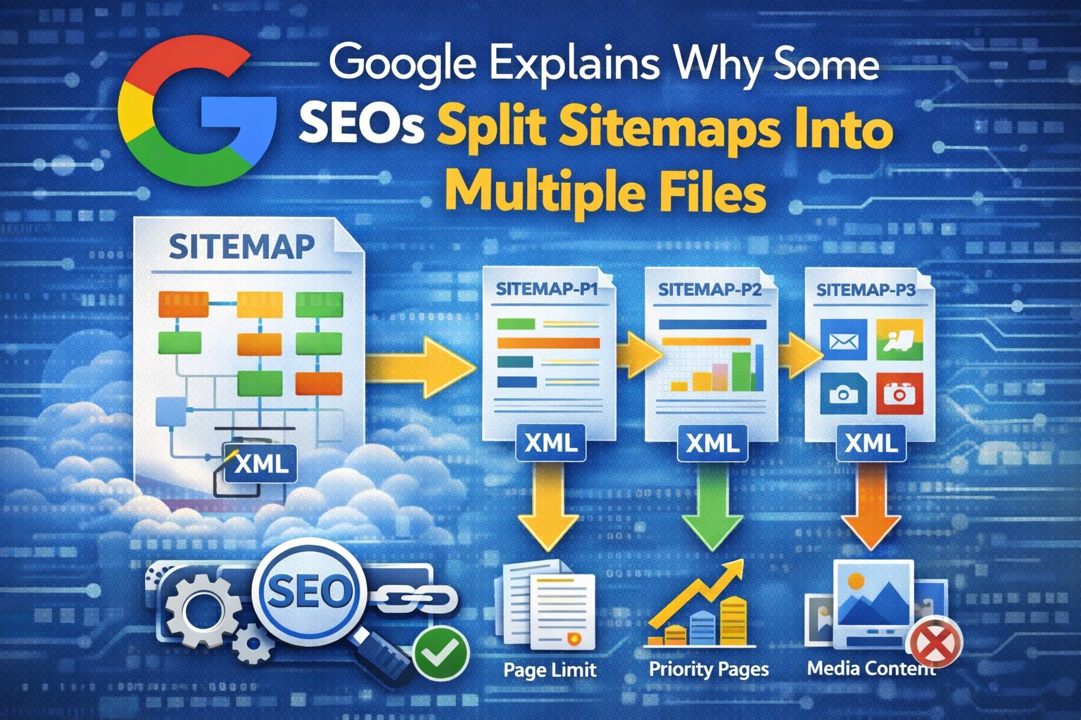 Google Explains Why Some SEOs Split Sitemaps Into Multiple Files