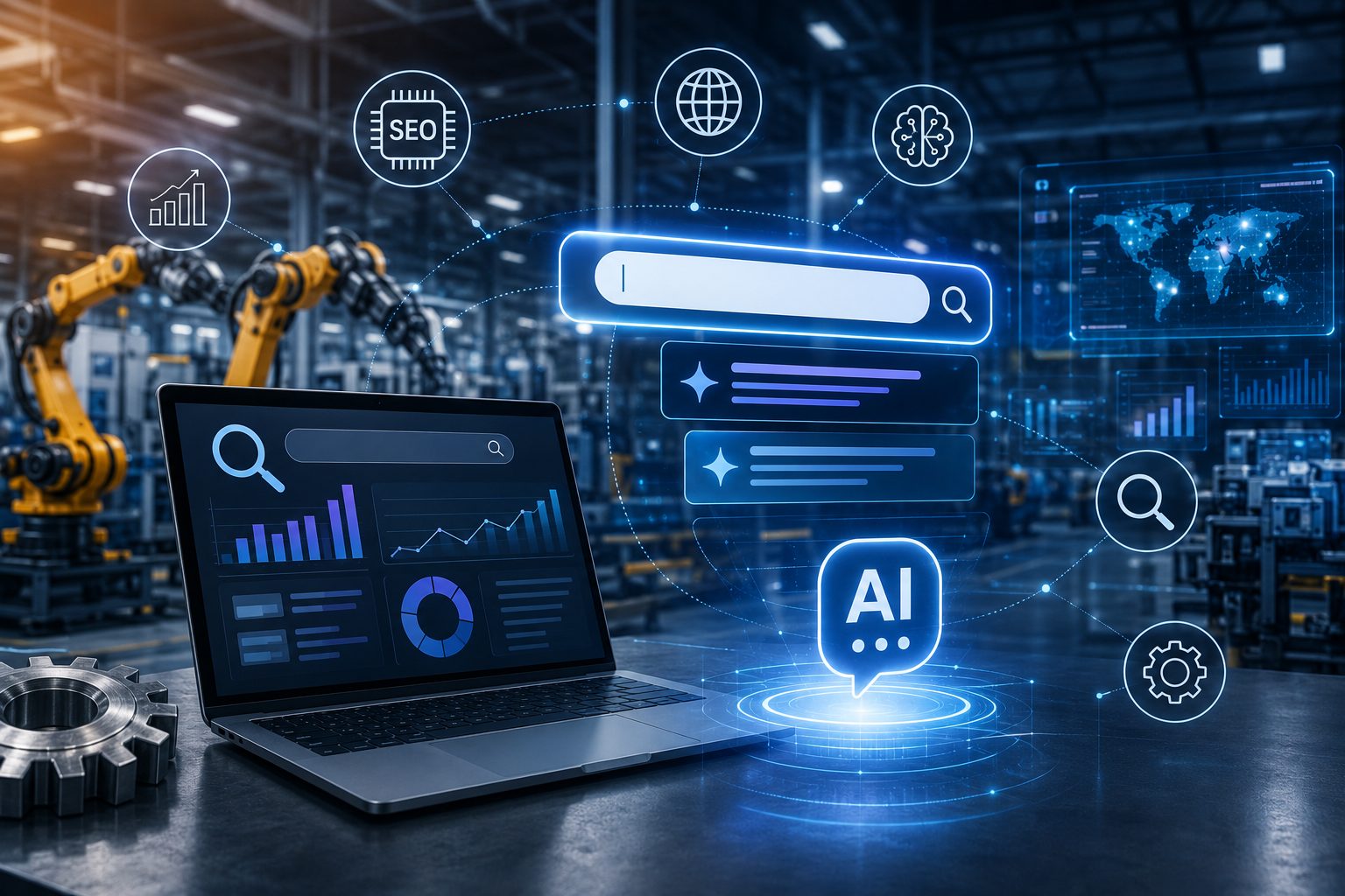 How Leading SEO Agencies Optimize Industrial Manufacturing Sites for Generative Search