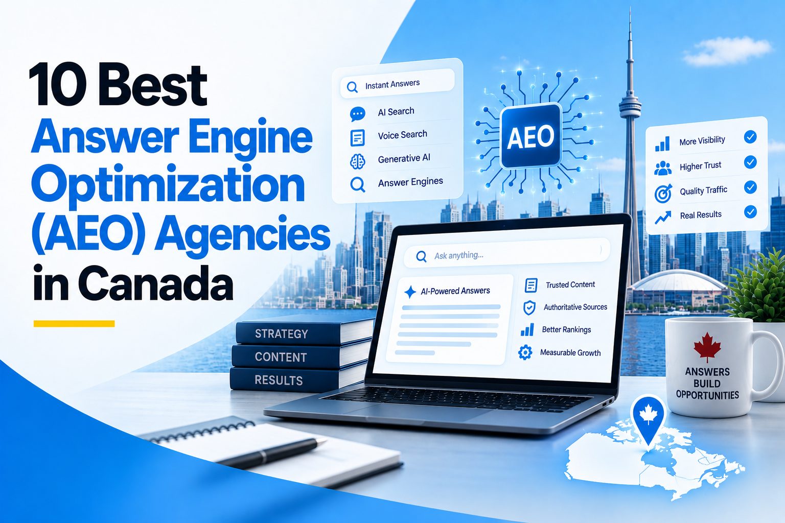10 Best Answer Engine Optimization (AEO) Agencies in Canada